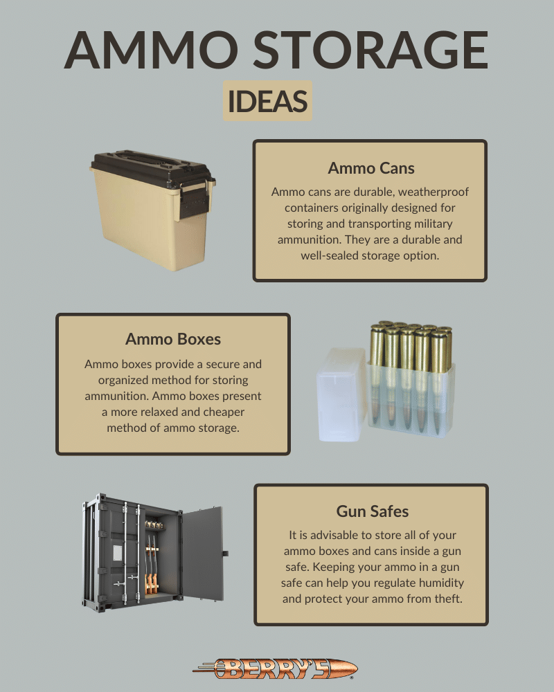 Different Types of Ammo Storage Solutions