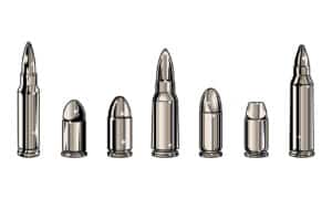 Image of bullets side by side.